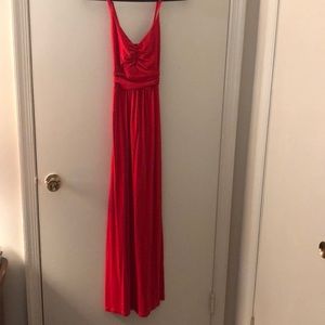 Red Loft Maxi Dress, XXSP